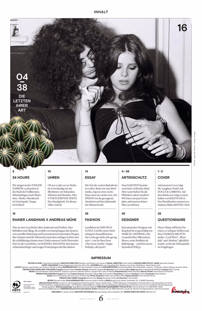 Focus Style Magazine. High Fashion and High Class Journalism